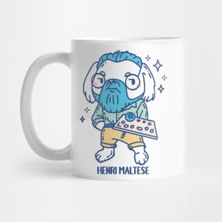 Henri Maltese Funny Artist Animal pun Mug